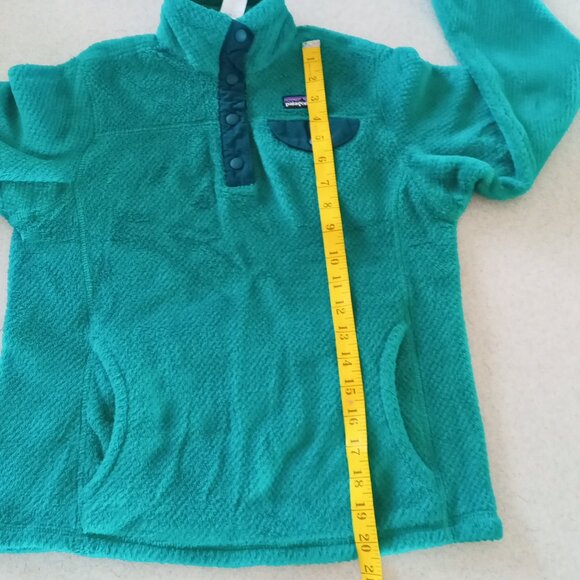 PATAGONIA Polartec Thermal Pro Snap-T Pullover Fleece teal size small - Picture 4 of 6
